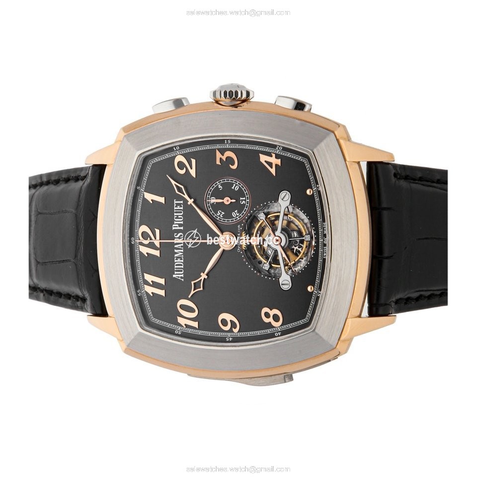 Audemars Piguet Tradition Mens watch Unisex Manual winding Rose gold 26564RC.OO.D002CR.01 Replica 2