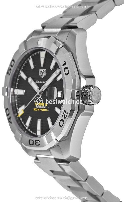 IMG_9085 TAG Heuer Aquaracer 300M Mens watch Unisex Automatic Steel WAY2010-BA0927 Replica 2