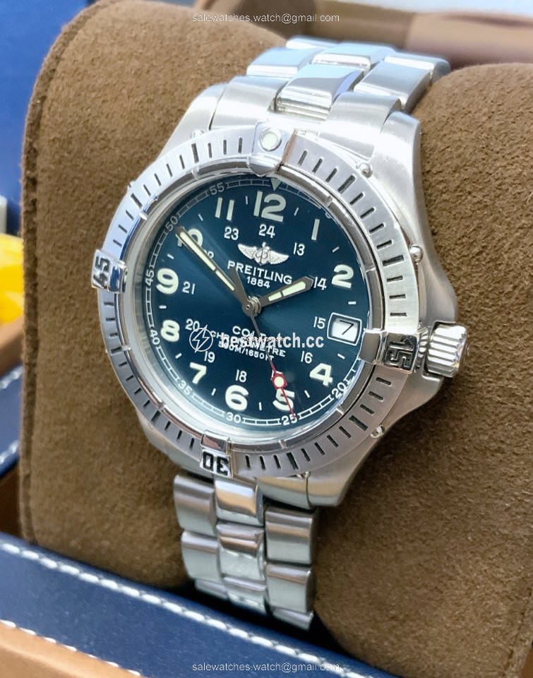 Breitling Colt Quartz Mens watch Unisex Quartz Steel A74350 Replica 2