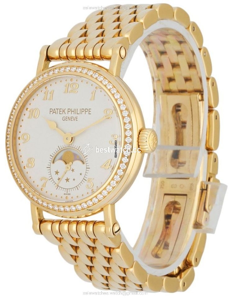 IMG_9085 Patek Philippe Complications Womens watch Manual winding Yellow gold 7121 1J-001 Replica 2
