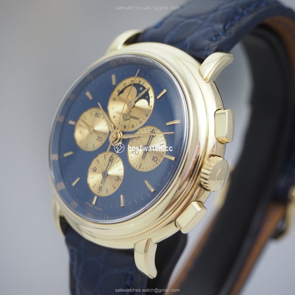 IMG_9085 Ulysse Nardin Manual winding Yellow gold 531-22 Replica 2
