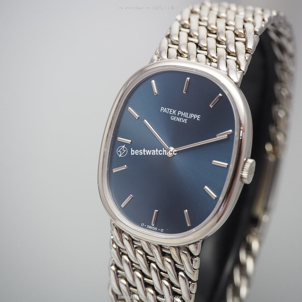 IMG_9085 Patek Philippe Golden Ellipse Manual winding White gold 3848 17 Replica 2