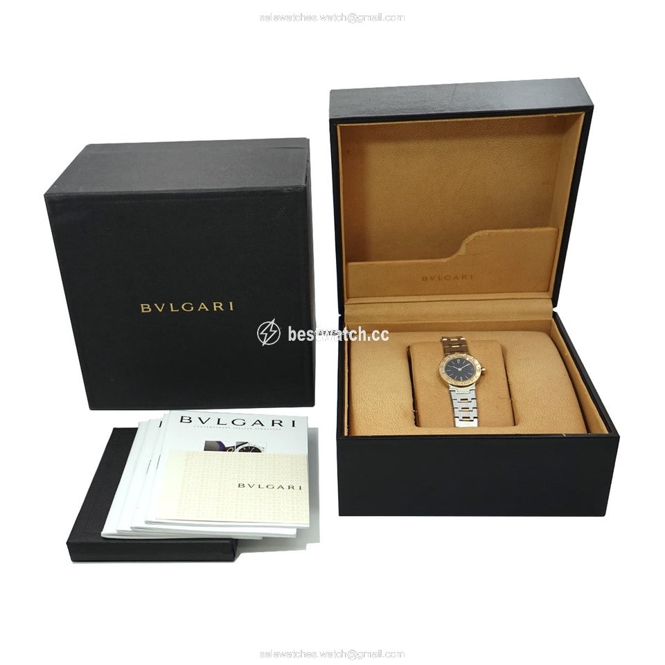Bulgari Bulgari Womens watch Quartz Gold Steel BB 23 SGD Replica 2