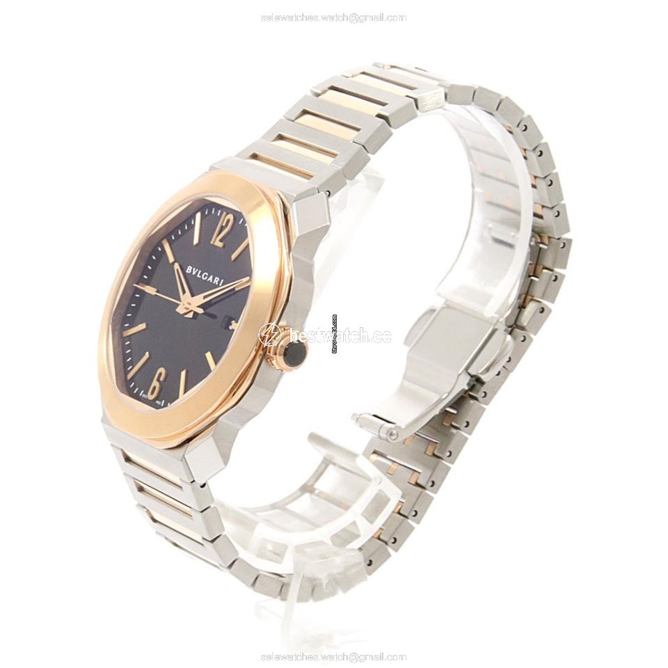 IMG_9085 Bulgari Mens watch Unisex Automatic OCP41SG OC41BSPGD Replica 2