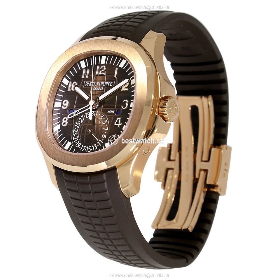 IMG_9085 Patek Philippe Aquanaut Mens watch Unisex Automatic Rose gold 5164R-001 Replica 2
