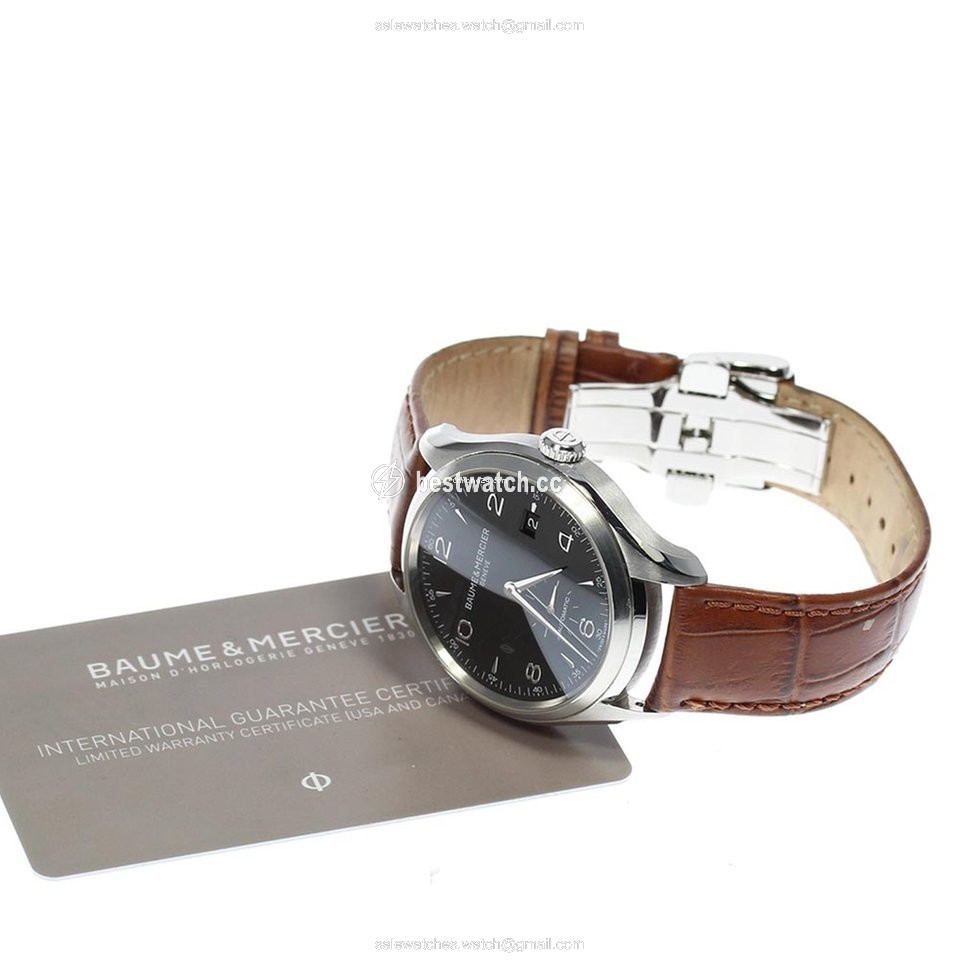 IMG_9085 Baume & Mercier Clifton Mens watch Unisex Automatic Steel MOA10053 Replica 2