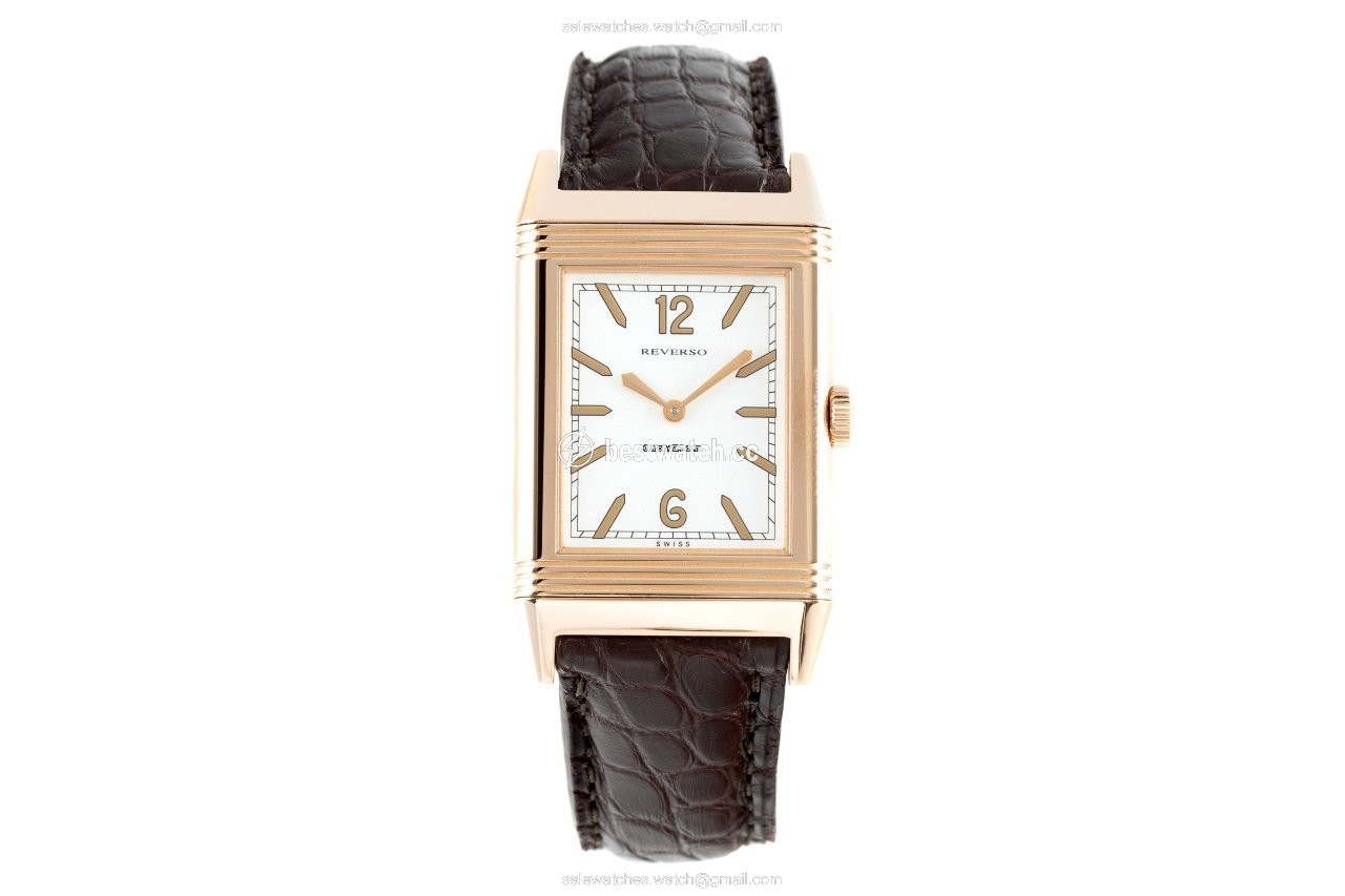 IMG_9085 Jaeger-LeCoultre Grande Reverso Ultra Thin 1931 Mens watch Unisex Manual winding Red gold Q2782521 Replica 2