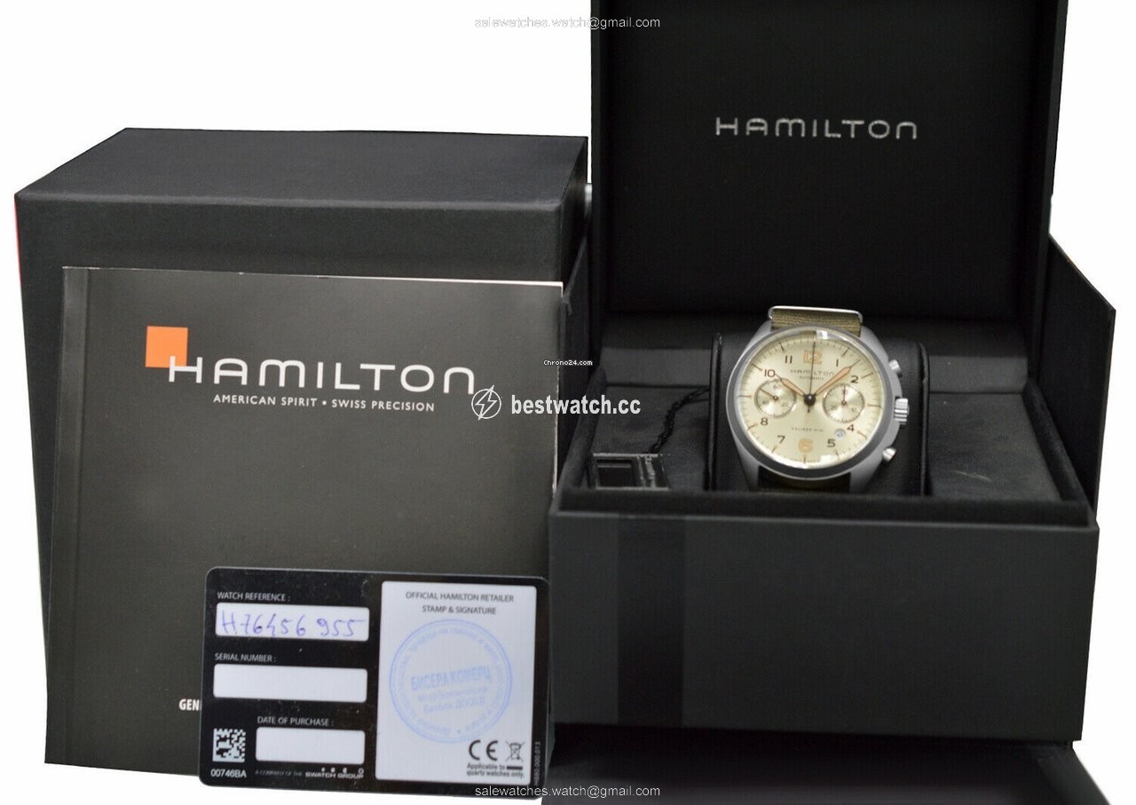 IMG_9085 Hamilton Khaki Pilot Pioneer Mens watch Unisex Automatic Steel H76456955 Replica 2
