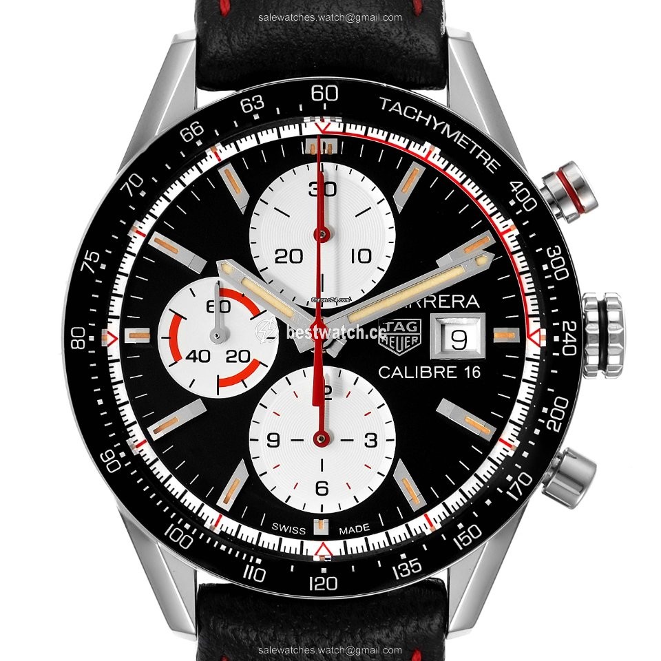 IMG_9085 TAG Heuer Carrera Calibre 16 Mens watch Unisex Automatic Steel CV201AP.FC6429 Replica 2
