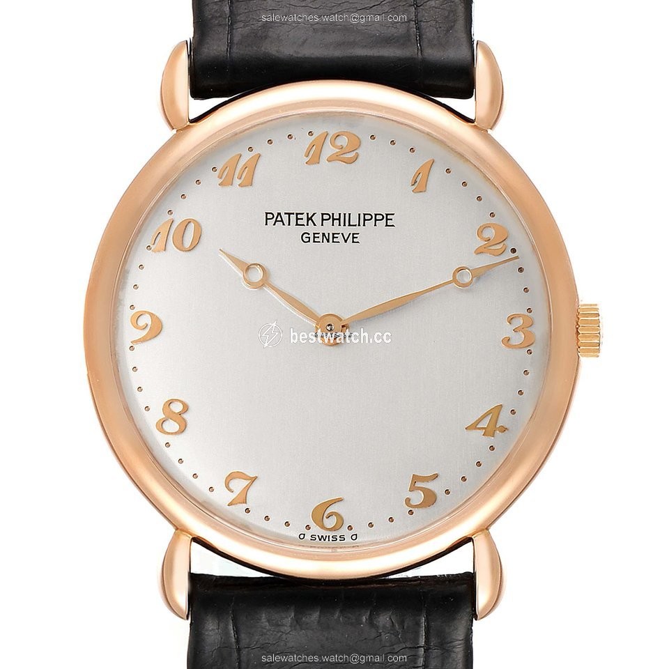 IMG_9085 Patek Philippe Calatrava Mens watch Unisex Manual winding Rose gold 3820 Replica 2
