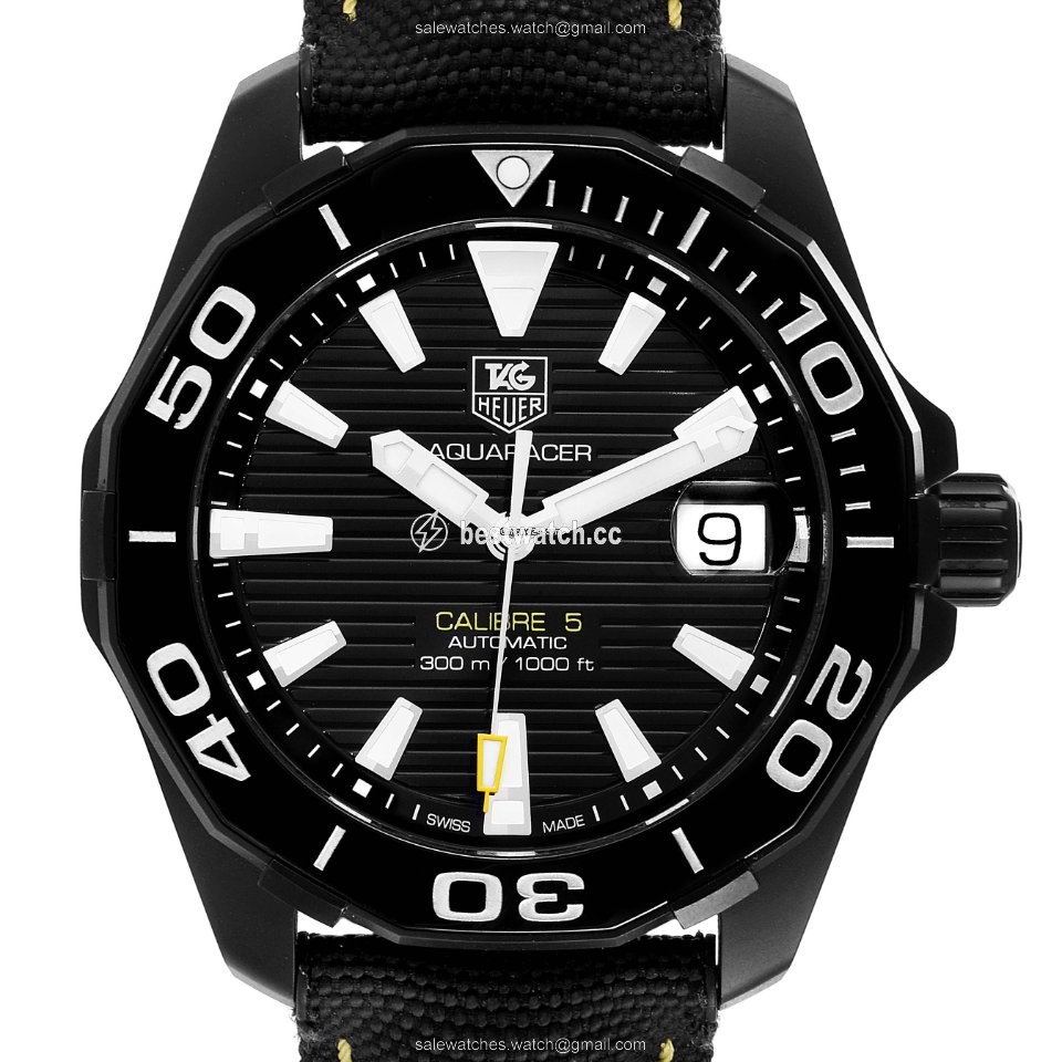 IMG_9085 TAG Heuer Aquaracer 300M Mens watch Unisex Automatic Steel WAY218A.FC6362 Replica 2