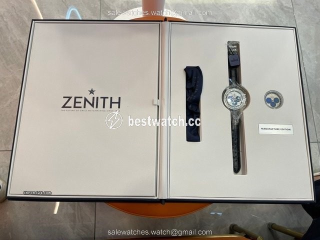 IMG_9085 Zenith El Primero Chronomaster Mens watch Unisex Automatic Steel 03.Z386.400 60.C843 Replica 2
