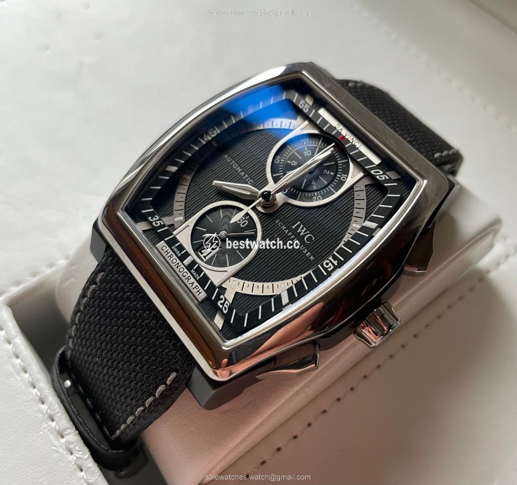 IWC Da Vinci Chronograph Mens watch Unisex Automatic Ceramic IW376601 Replica 2