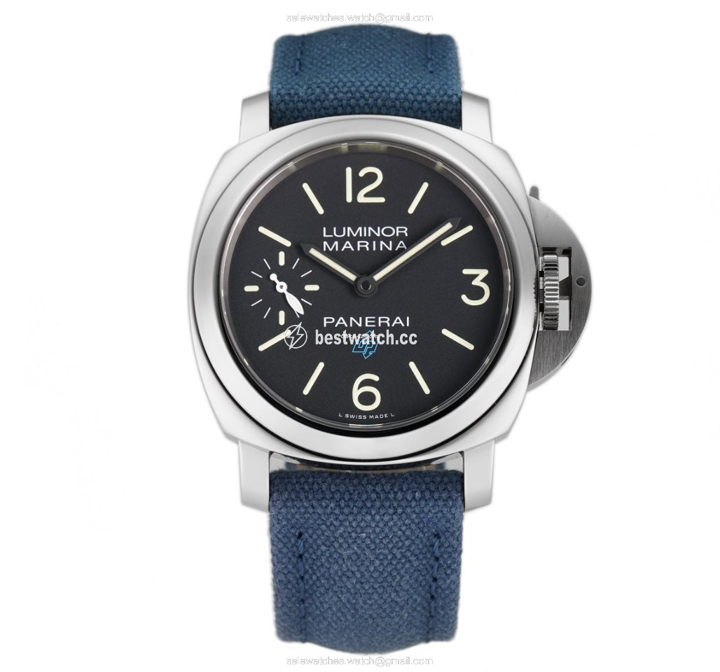 IMG_9085 Panerai Luminor Marina Manual winding Steel PAM 00777 Replica 2