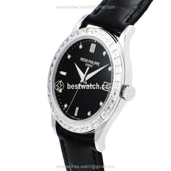 IMG_9085 Patek Philippe Calatrava Automatic Platinum 5298P-012 Replica 2