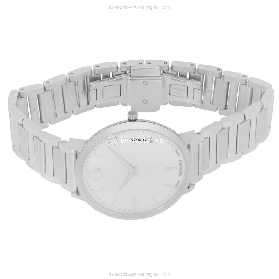 IMG_9085 Movado Womens watch Quartz Steel 607170 Replica 2
