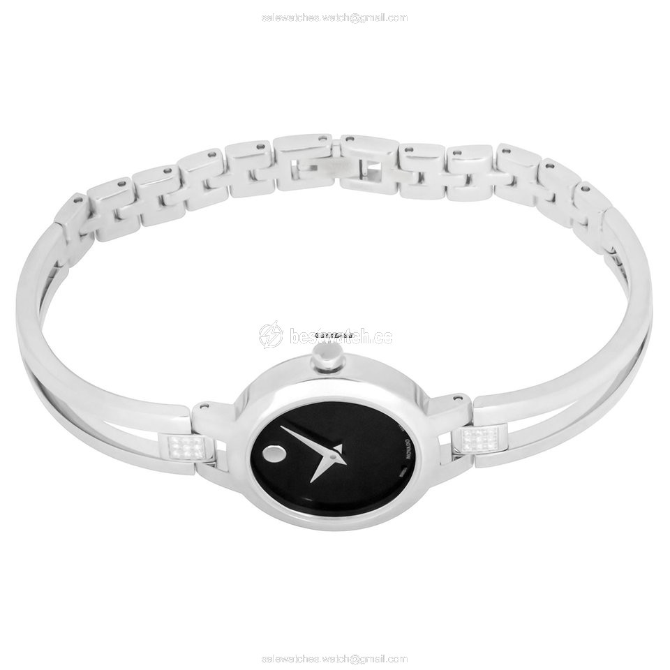 IMG_9085 Movado Amorosa Womens watch Quartz Steel 607154 Replica 2