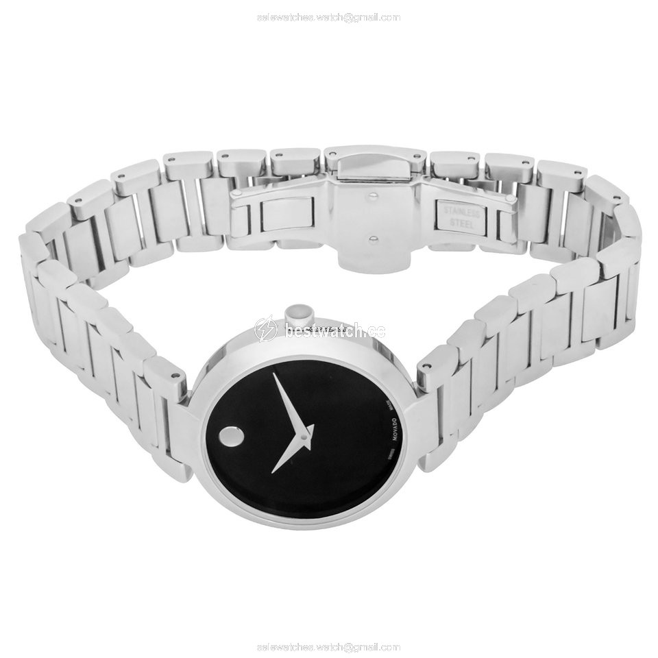 IMG_9085 Movado Womens watch Quartz Steel 607101 Replica 2