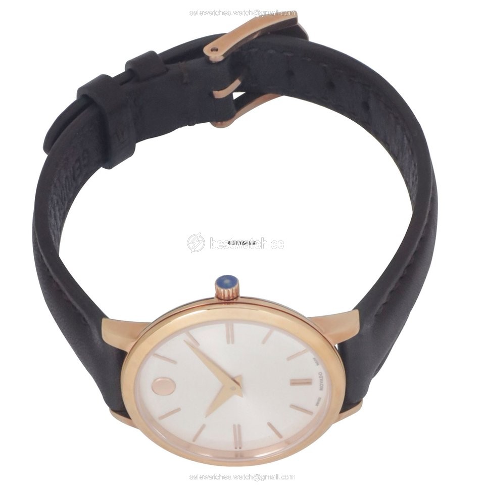 IMG_9085 Movado Womens watch Quartz Gold Steel 607096 Replica 2