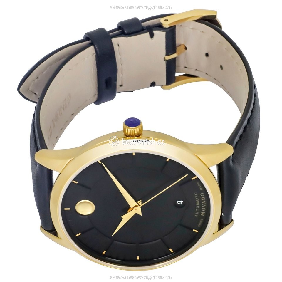 IMG_9085 Movado 1881 Automatic Mens watch Unisex Automatic Gold Steel 606875 Replica 2