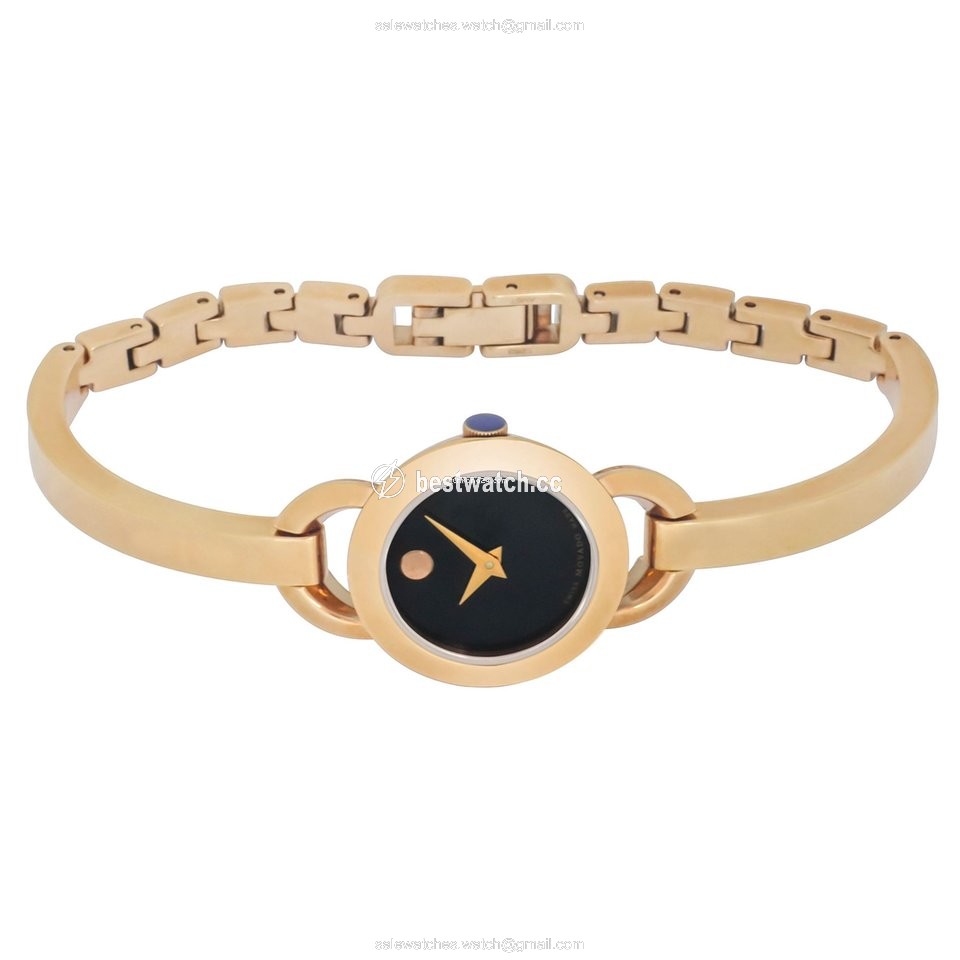 IMG_9085 Movado Rondiro Womens watch Quartz Gold Steel 607065 Replica 2