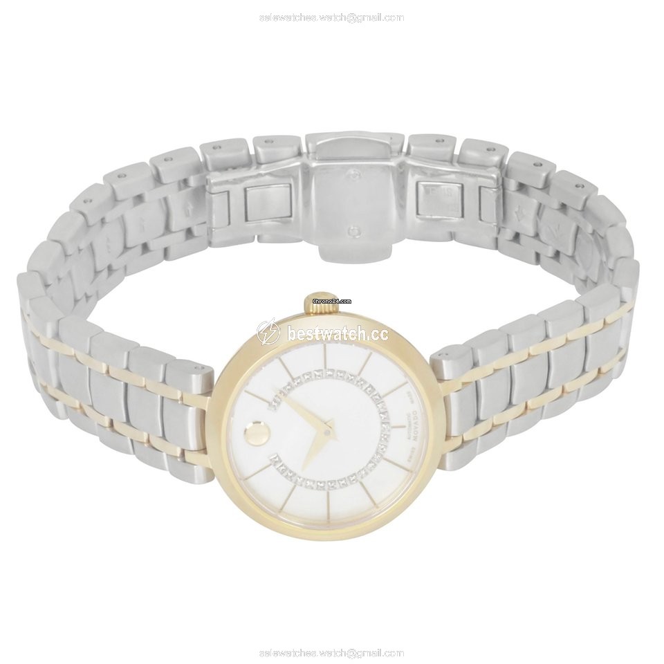 IMG_9085 Movado 1881 Automatic Womens watch Automatic Gold Steel 606921 Replica 2