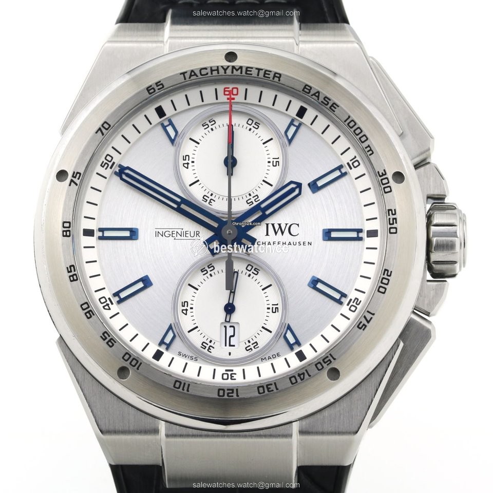 IMG_9085 IWC Ingenieur Chronograph Racer Automatic Steel 378509 Replica 2
