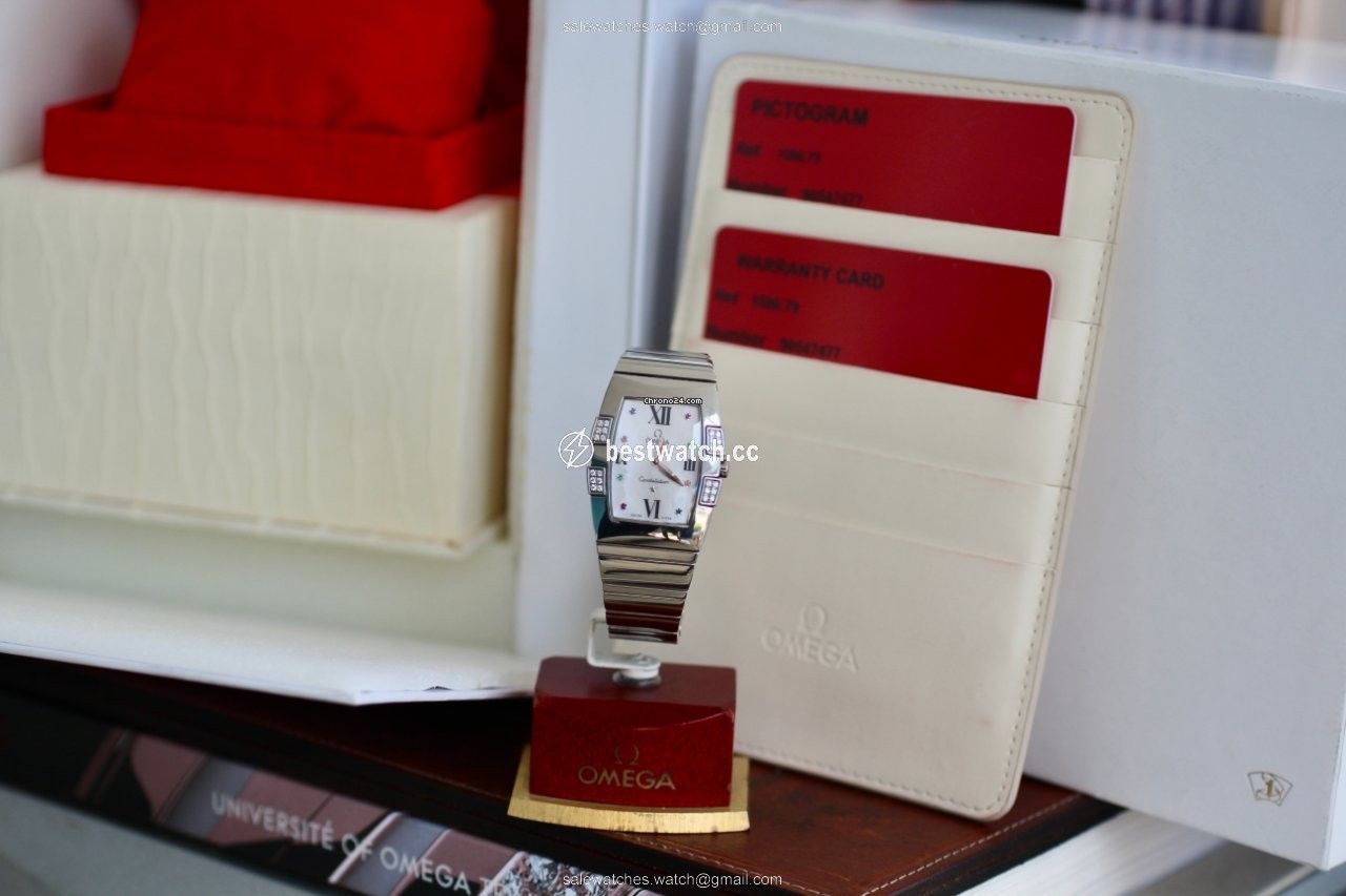 Omega Constellation Womens watch Quartz Steel 1586.79.00 Replica 2