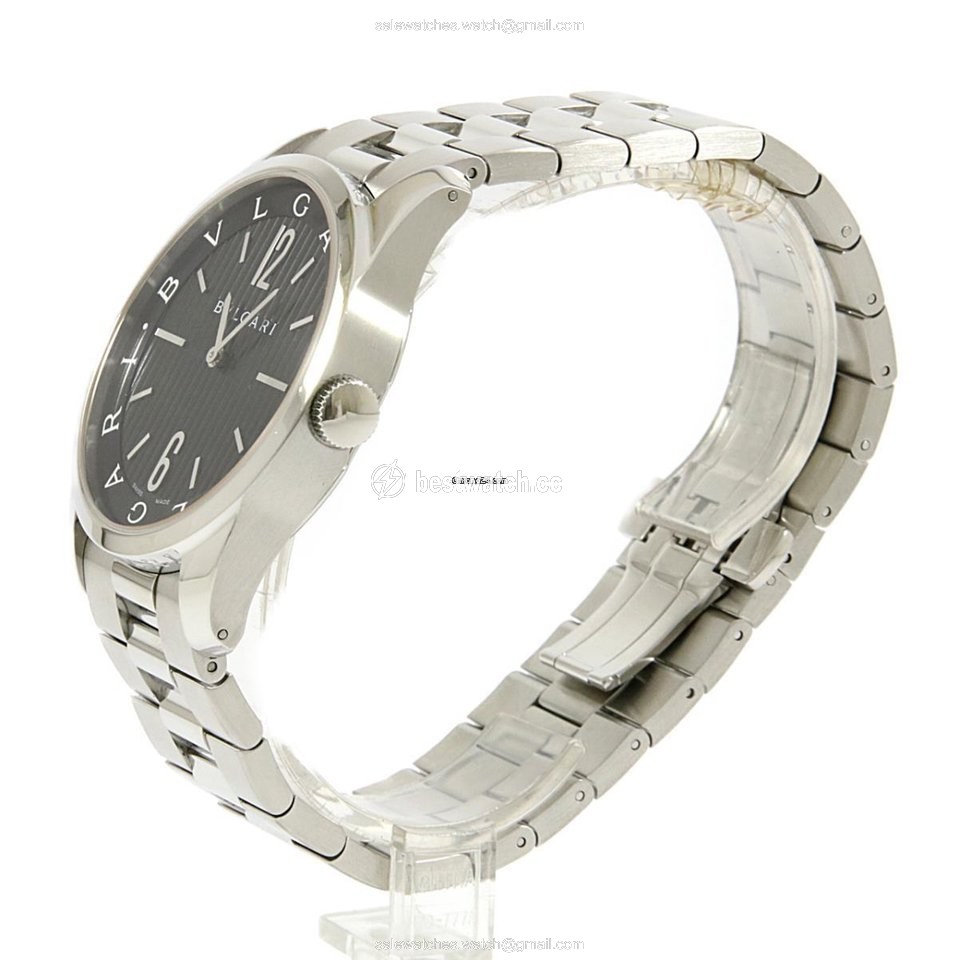 IMG_9085 Bulgari Solotempo Mens watch Unisex Quartz ST42S ST42BSS Replica 2