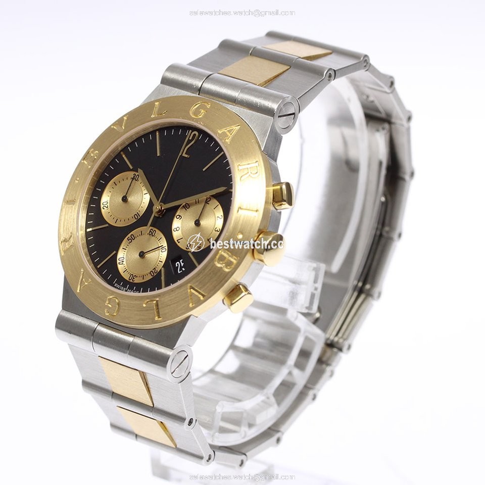 IMG_9085 Bulgari Diagono Mens watch Unisex Quartz CH35SG Replica 2