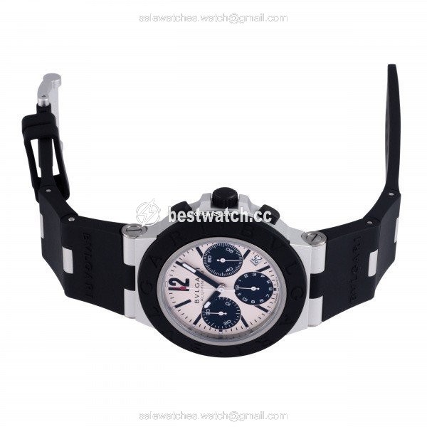Bulgari Bulgari Automatic Aluminum BB40ATCH Replica 2