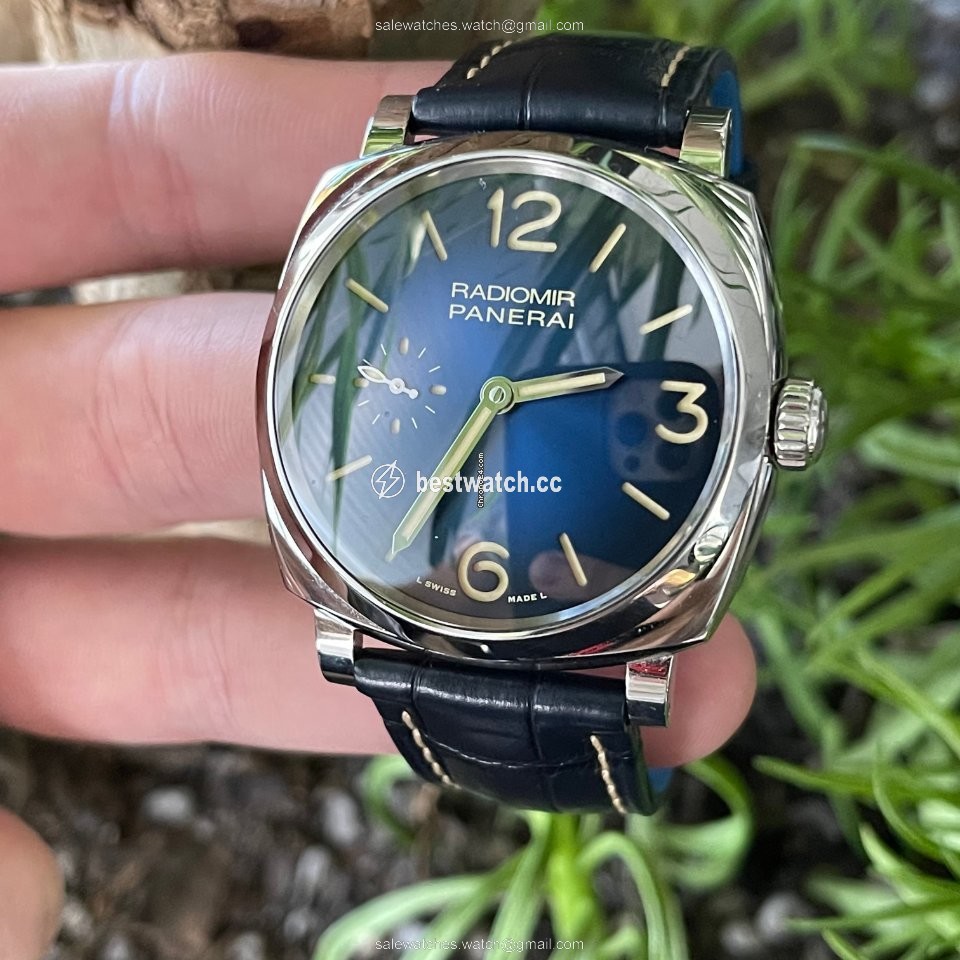 IMG_9085 Panerai Mens watch Unisex Manual winding Steel PAM 01144 Replica 2