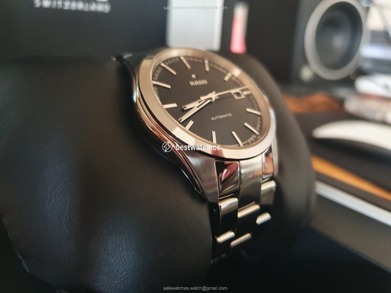 IMG_9085 Rado HyperChrome Mens watch Unisex Automatic Steel R32115153 Replica 2