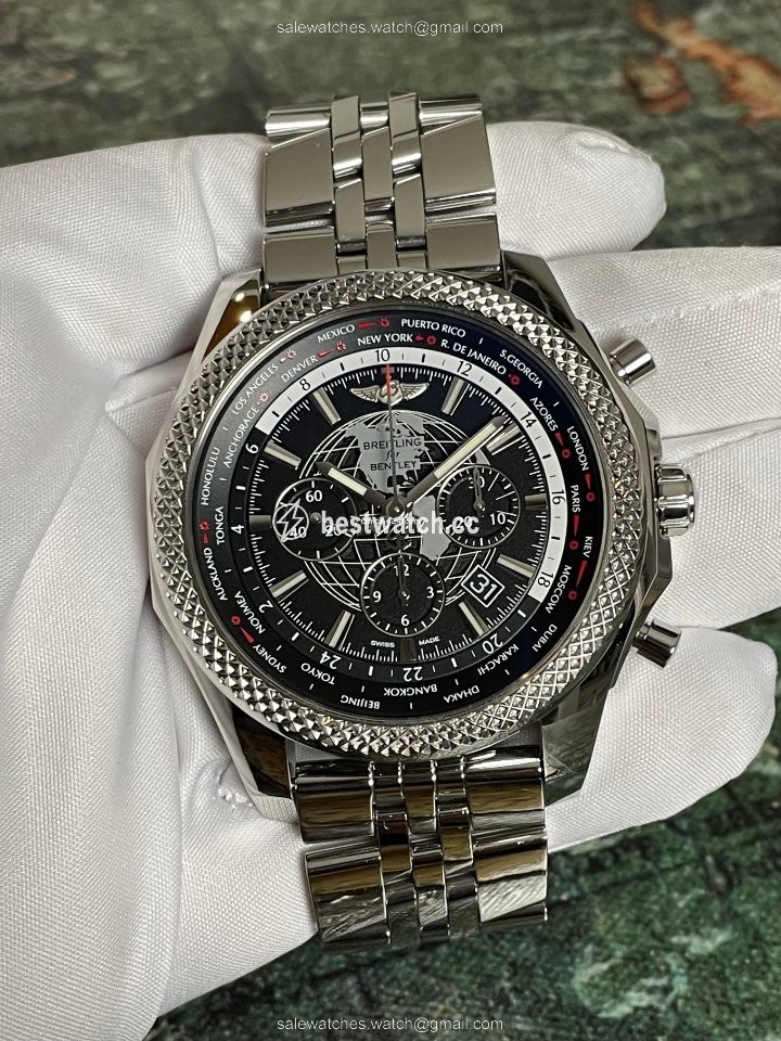 IMG_9085 Breitling Bentley B05 Unitime Mens watch Unisex Automatic Steel AB0521U4 BD79 Replica 2