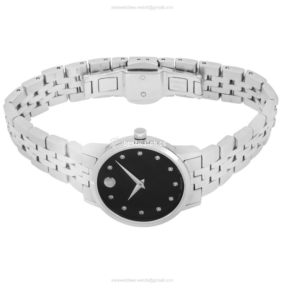 IMG_9085 Movado Womens watch Quartz Steel 607207 Replica 2