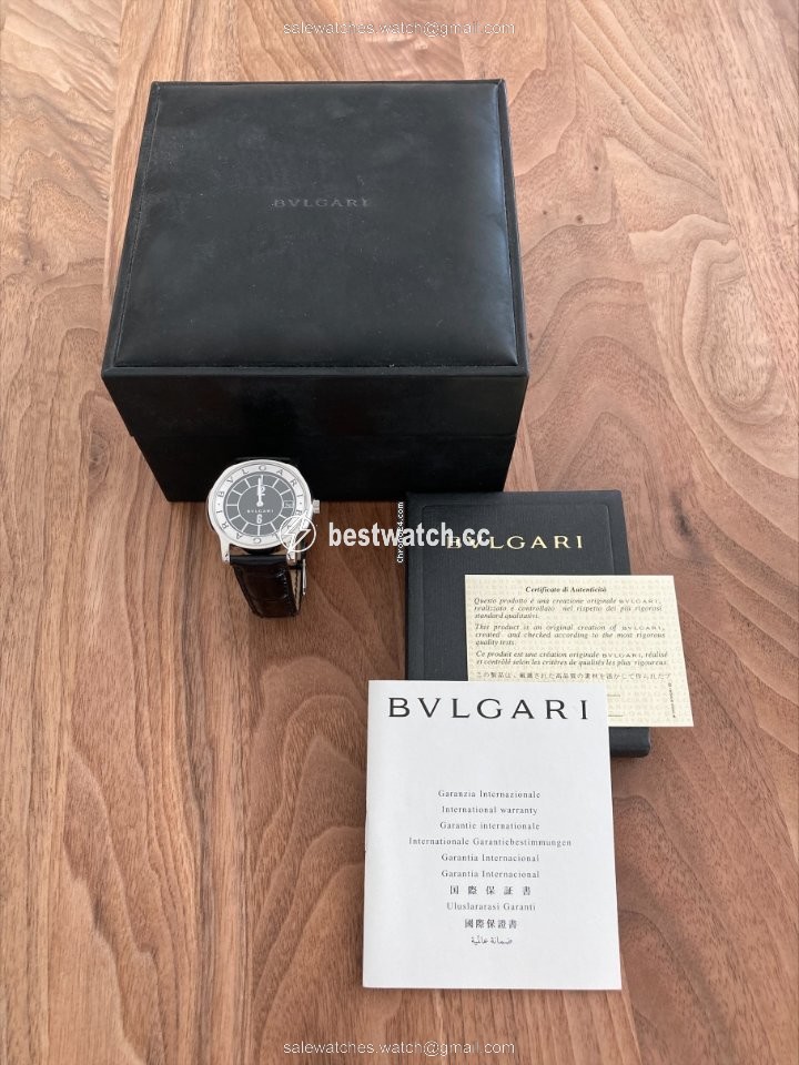 Bulgari Solotempo Mens watch Unisex Quartz Steel ST35S Replica 2