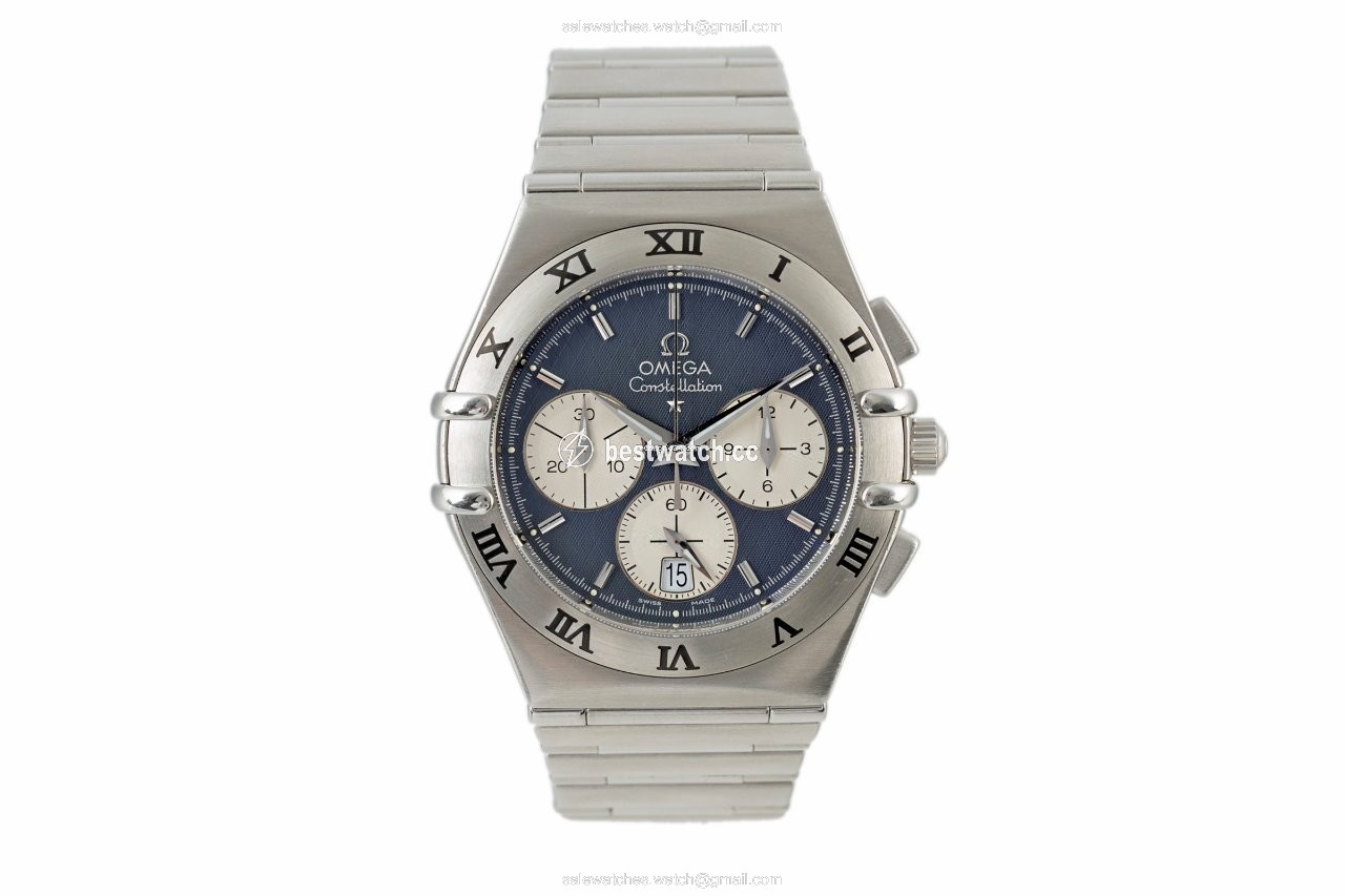 IMG_9085 Omega Constellation Mens watch Unisex Quartz Steel 1542.30.00 Replica 2