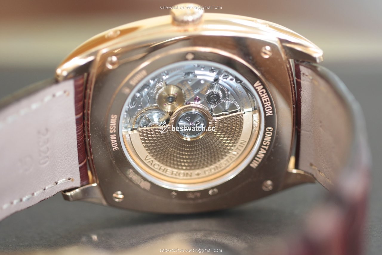 IMG_9085 Vacheron Constantin Harmony Mens watch Unisex Automatic Rose gold 4000S 000R-B123 Replica 2