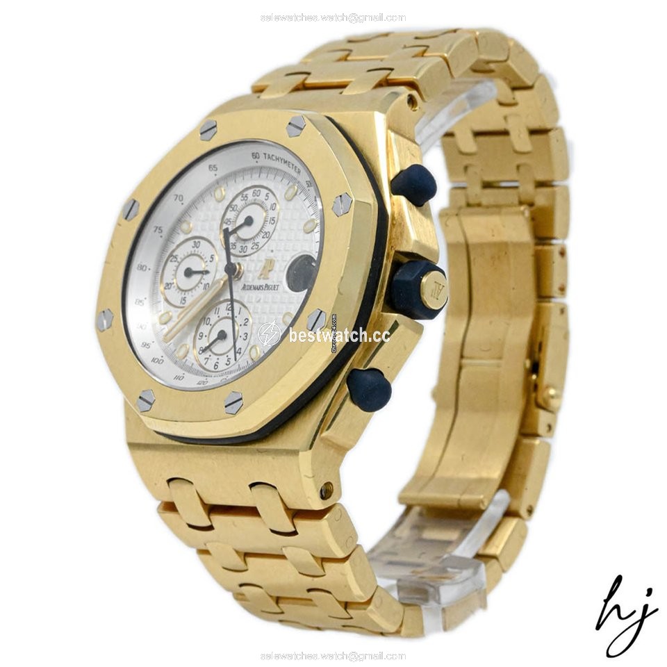 Audemars Piguet Royal Oak Offshore Chronograph Mens watch Unisex Automatic Yellow gold 25721BA.OO.1000BA.01 Replica 2