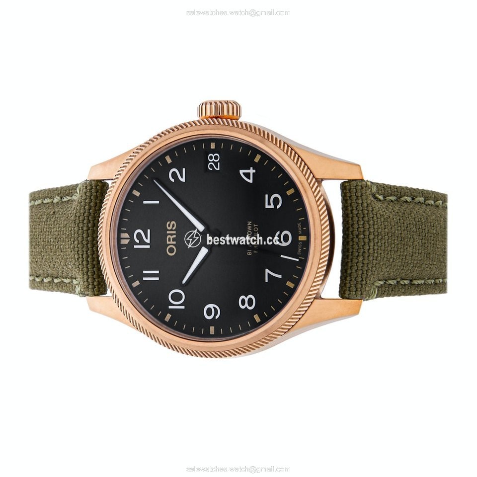 IMG_9085 Oris Big Crown ProPilot Date Mens watch Unisex Automatic Bronze 01 751 7761 3164-07 3 2003BRLC Replica 2
