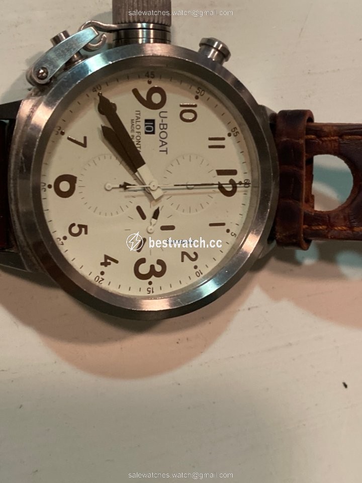 IMG_9085 U-Boat Flightdeck Mens watch Unisex Automatic Steel U-7750 50 Replica 2