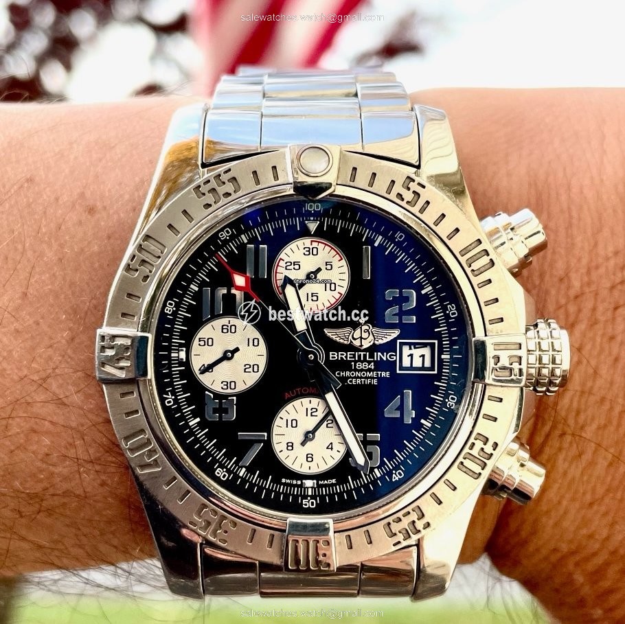 IMG_9085 Breitling Avenger II Mens watch Unisex Automatic Steel A1338111 BC33 170A Replica 2