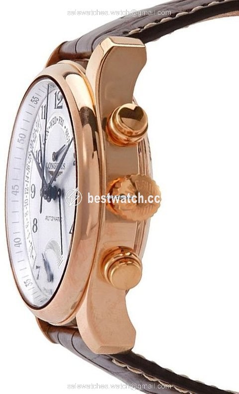IMG_9085 Longines Master Collection Mens watch Unisex Automatic Rose gold L27168783 Replica 2