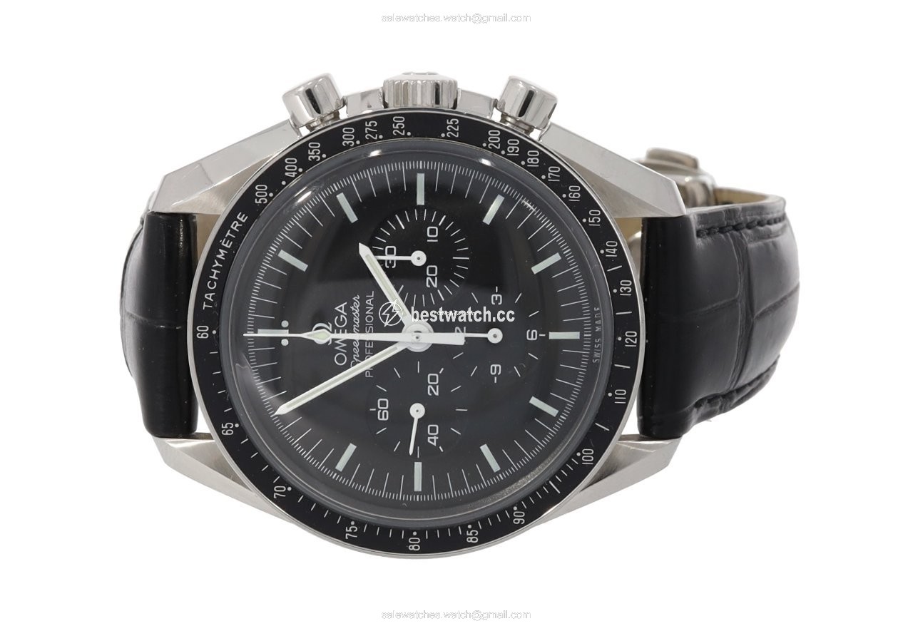 Omega Speedmaster Professional Moonwatch Mens watch Unisex Manual winding Steel 311.30.42.30.01.001 Replica 2