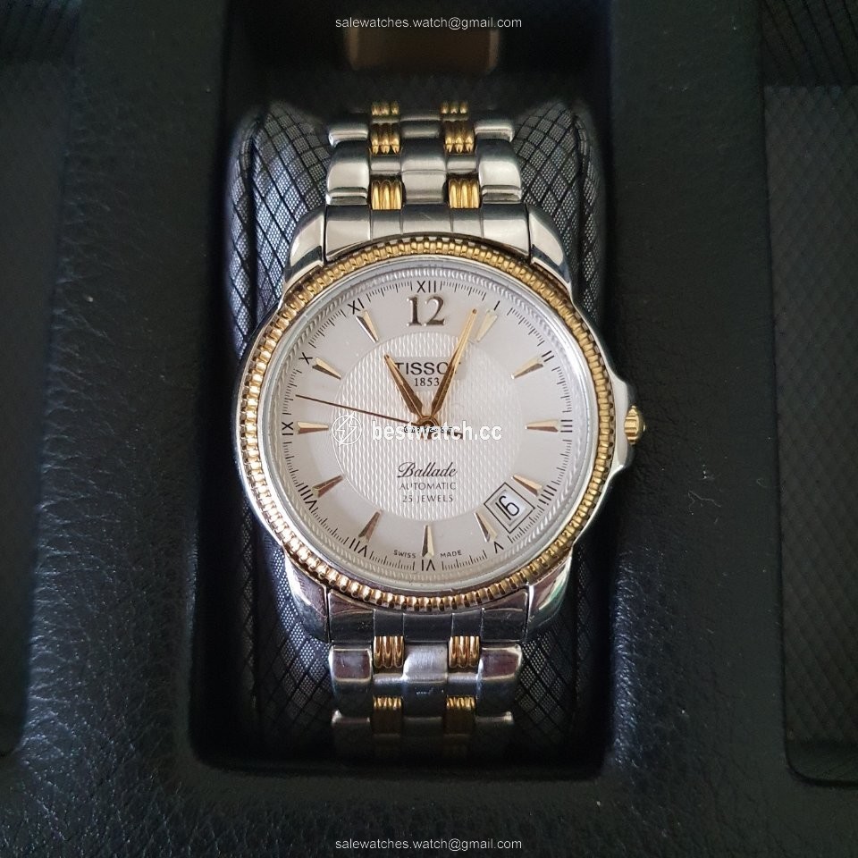 IMG_9085 Tissot Ballade Powermatic 80 COSC Mens watch Unisex Automatic Gold Steel C279 379C Replica 2