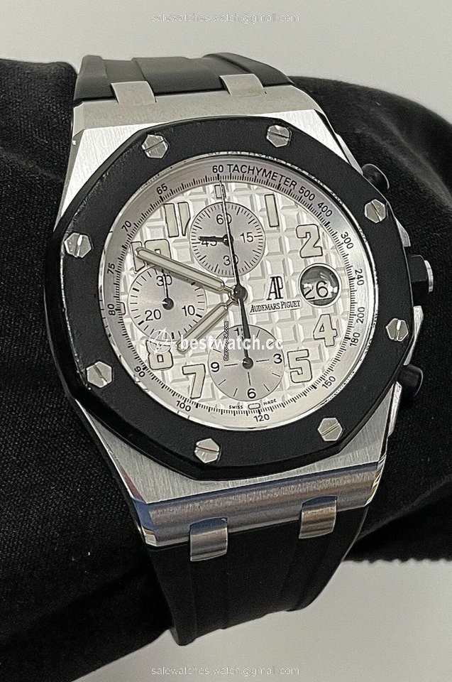 IMG_9085 Audemars Piguet Royal Oak Offshore Chronograph Mens watch Unisex Automatic Steel 25940SK.OO.D002CA.02.A Replica 2