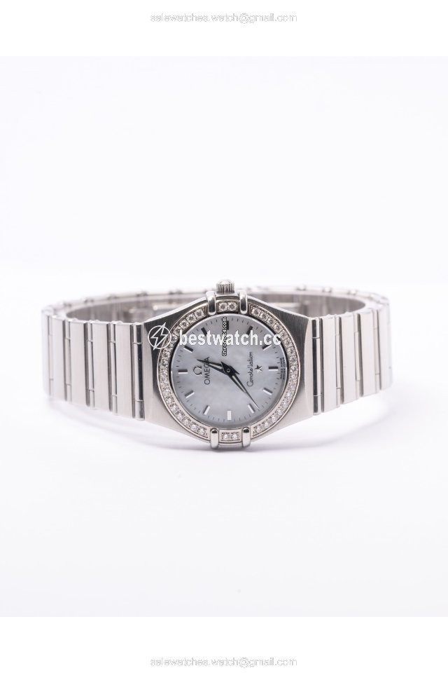 Omega Constellation Ladies Steel 14767100 Replica 2