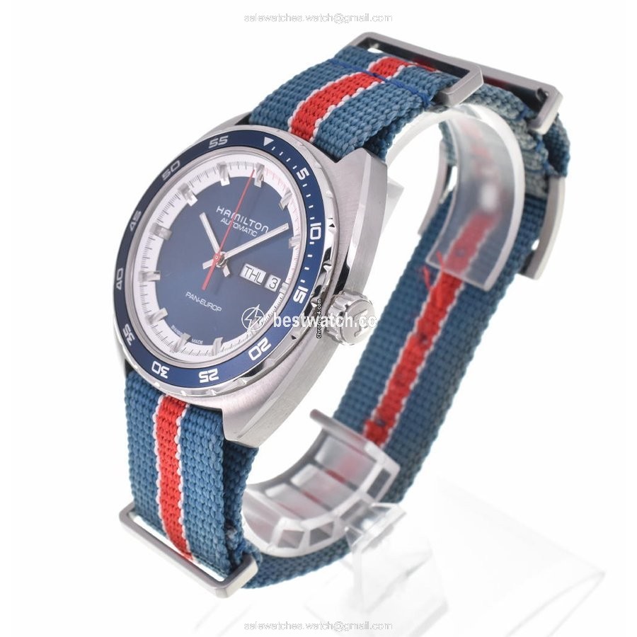 IMG_9085 Hamilton Pan Europ Mens watch Unisex Automatic Steel H354050 Replica 2