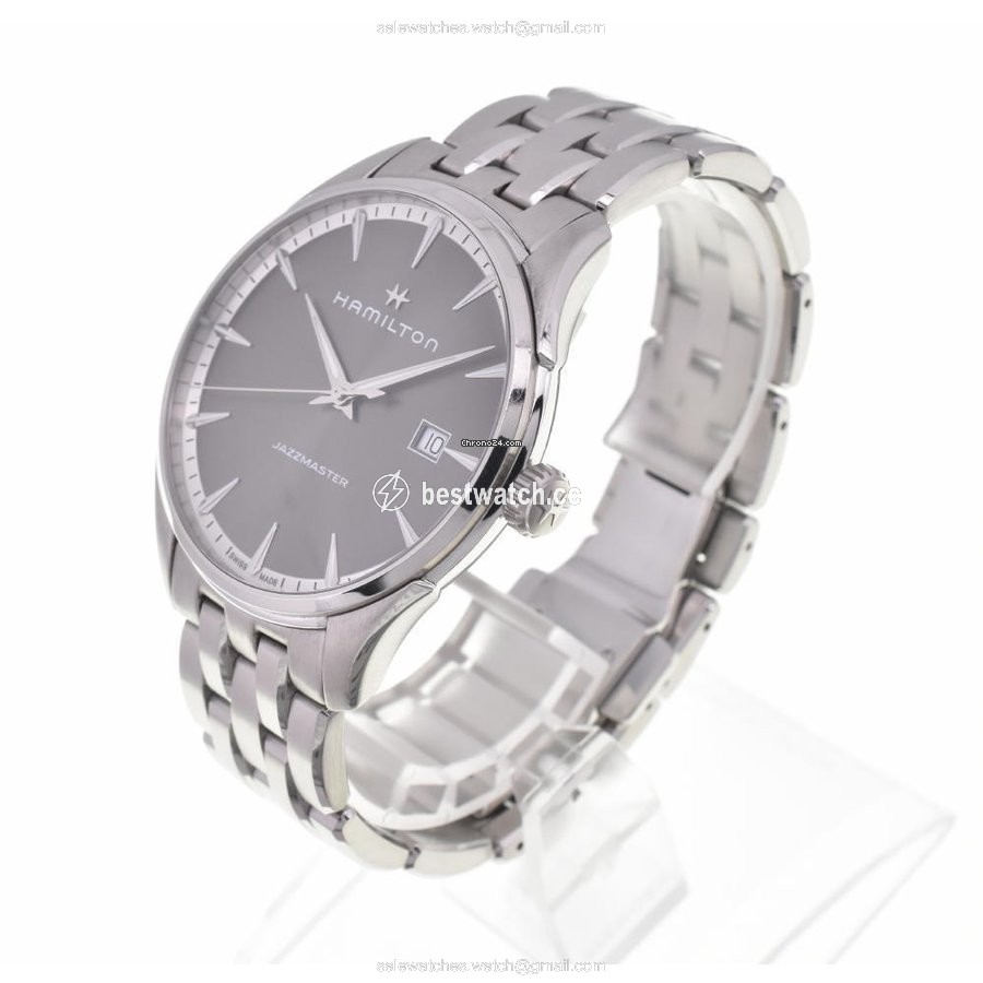 Hamilton Jazzmaster Mens watch Unisex Quartz Steel H324510 Replica 2