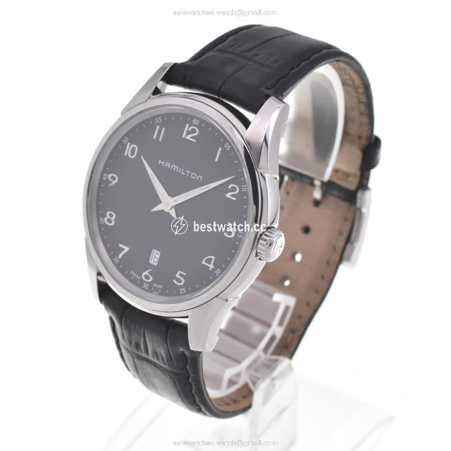 IMG_9085 Hamilton Jazzmaster Thinline Mens watch Unisex Quartz Steel H385110 Replica 2